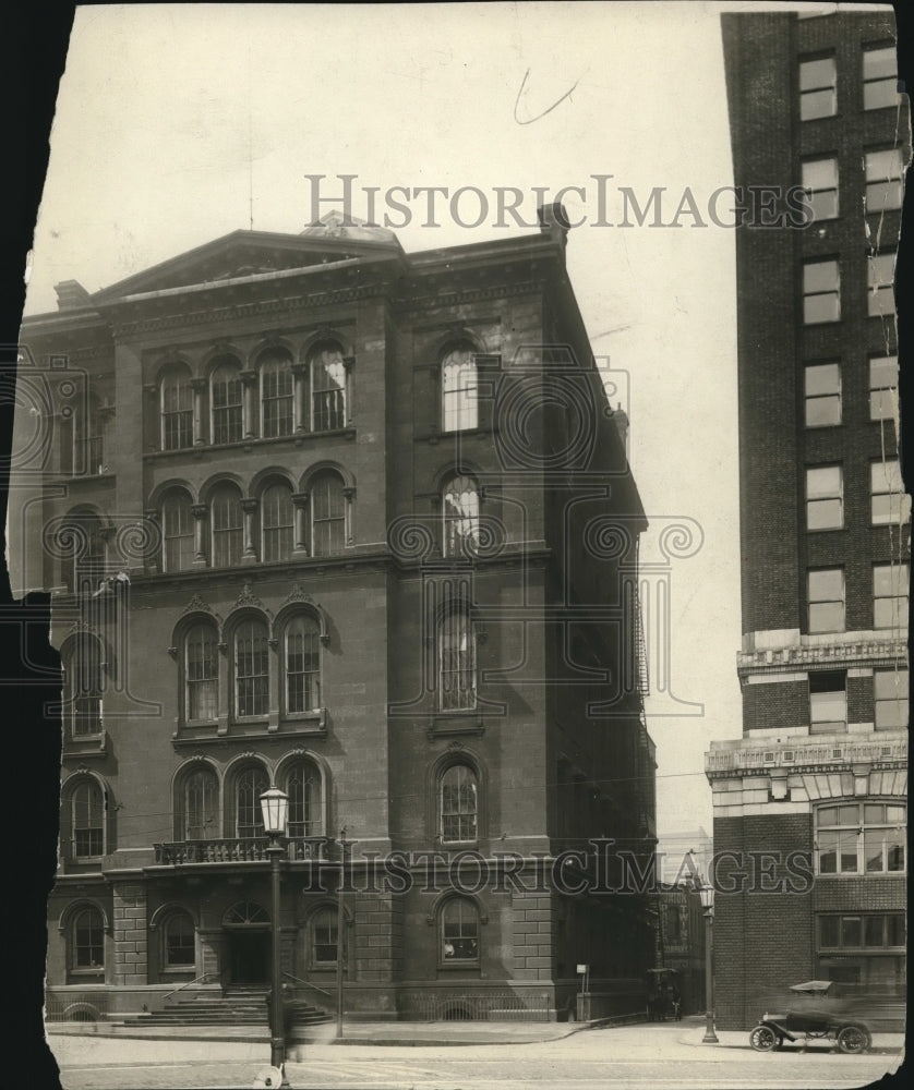 1923 Press Photo The old Court house in Public Square Cleveland - cva78902-Historic Images