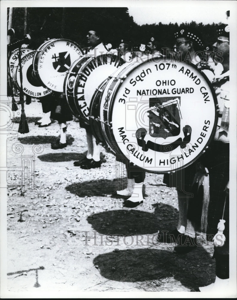 Press Photo The Ohio band during the Ohio Scottish Games - cva78911 - Historic Images