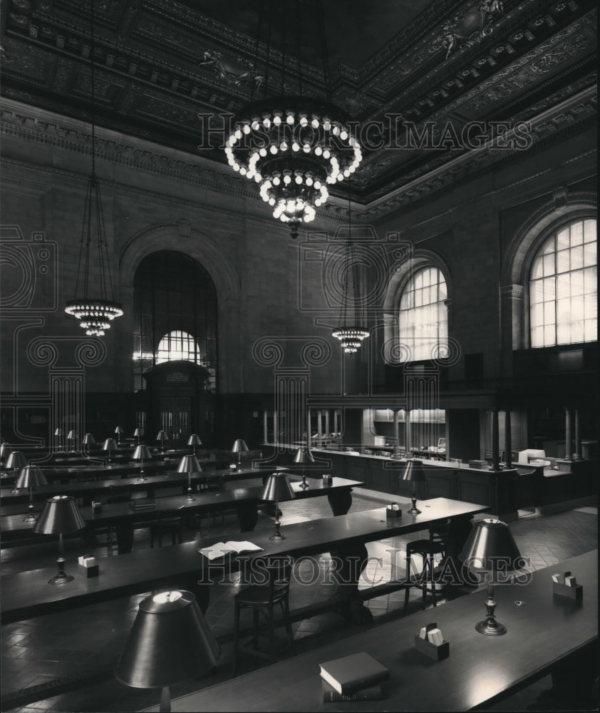 1989 Press Photo The New York Public  Library - Historic Images