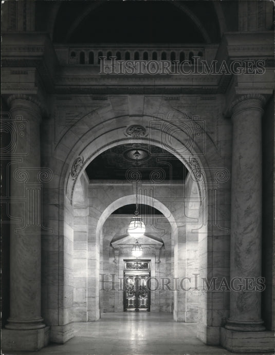 1989 Press Photo The New York Public  Library - Historic Images