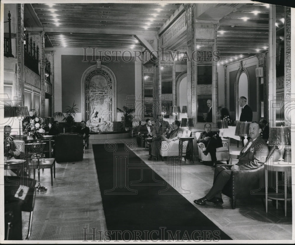 1947 Press Photo New Press Club of Cleveland in Olmstead Hotel - cva79231 - Historic Images