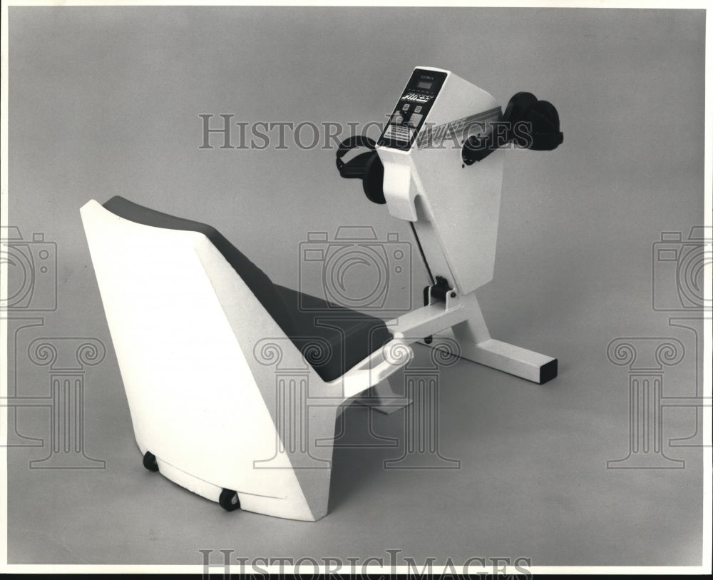 1987 Press Photo The Invacare Corporation ergometer - Historic Images