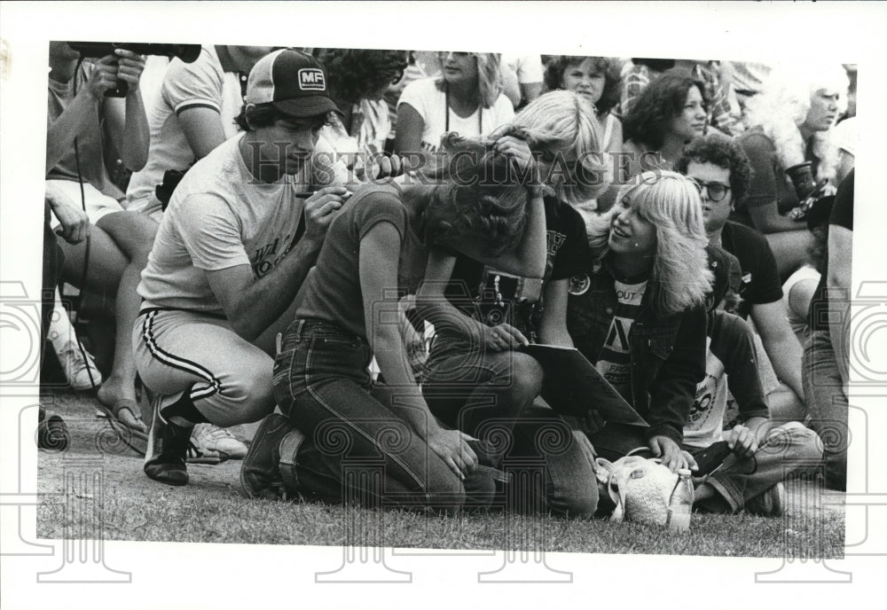 1981 Press Photo WMMS Radio Station - Historic Images