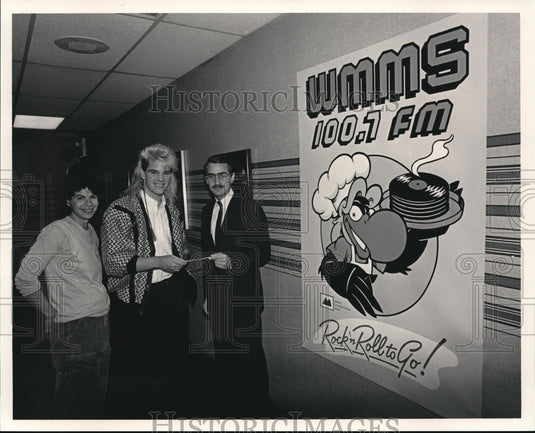 1989 Press Photo Radio Station WMMS-FM - Historic Images