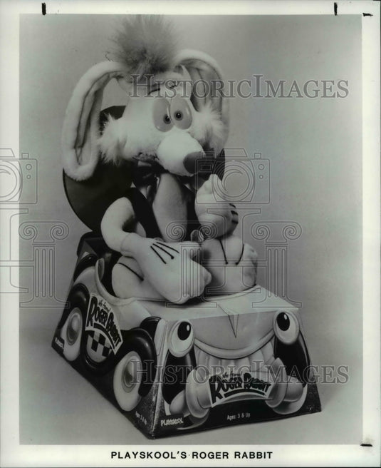 1988 Press Photo Stuffed Animal Roger Rabbit - Historic Images