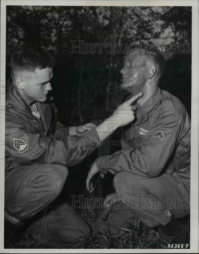 1951 Press Photo Sergeant Niles M. Pickney, Jr., Savannah, Georgia, - cva79453 - Historic Images