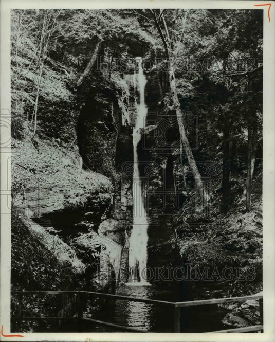1969 Waterfalls, Silver Thread, Digman's Ferry, PA  - Historic Images