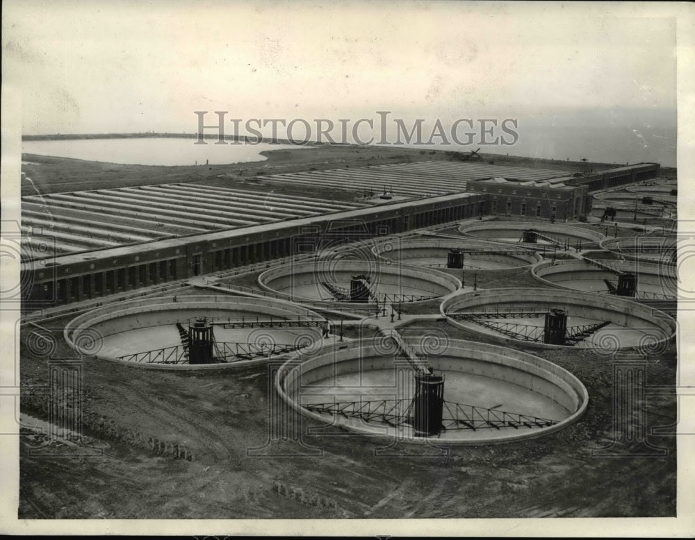 1933 Press Photo The New Lake Shore Sewage Plant - cva79599 - Historic Images