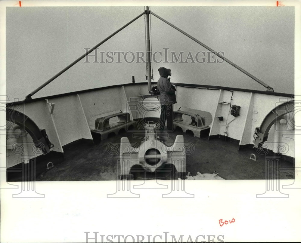 1980 Press Photo West Wind Ship. - Historic Images