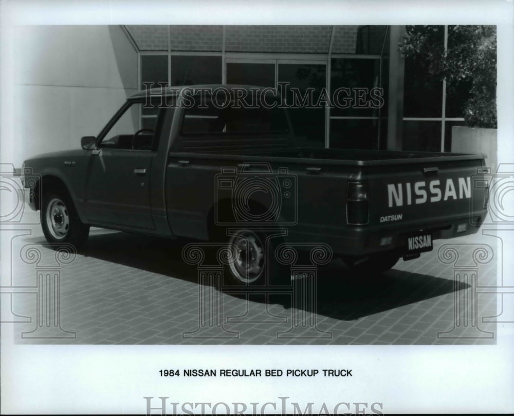 1984 Press Photo  Nissan Truck 1984 - Historic Images