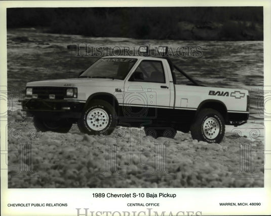 1989 Press Photo Chevrolet S-10 Beja Pickup - cva79870-Historic Images