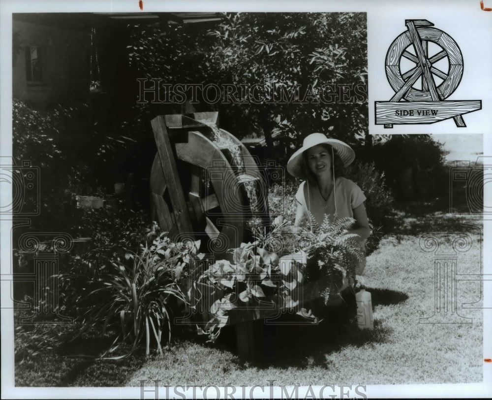 1991 Press Photo Water wheels - cva79940 - Historic Images