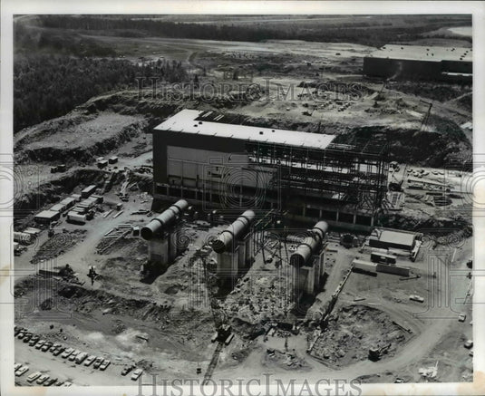 1966 Press Photo Three rotary kilns, used by United States Steel Corp - Historic Images