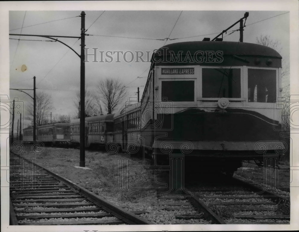 1961 Press Photo A streetcar will e operating in Olmstead Township - cva80767 - Historic Images