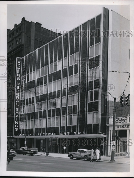 1963 Press Photo The Women Federal and Savings Bank - cva80914 - Historic Images