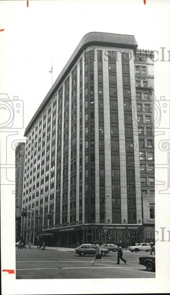 1980 Press Photo Citizen's federal tower - Historic Images