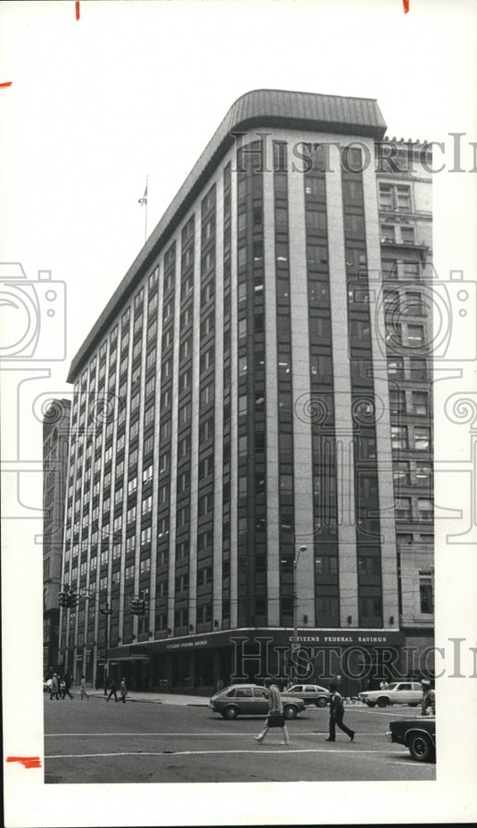 1980 Press Photo Citizen's federal tower - Historic Images
