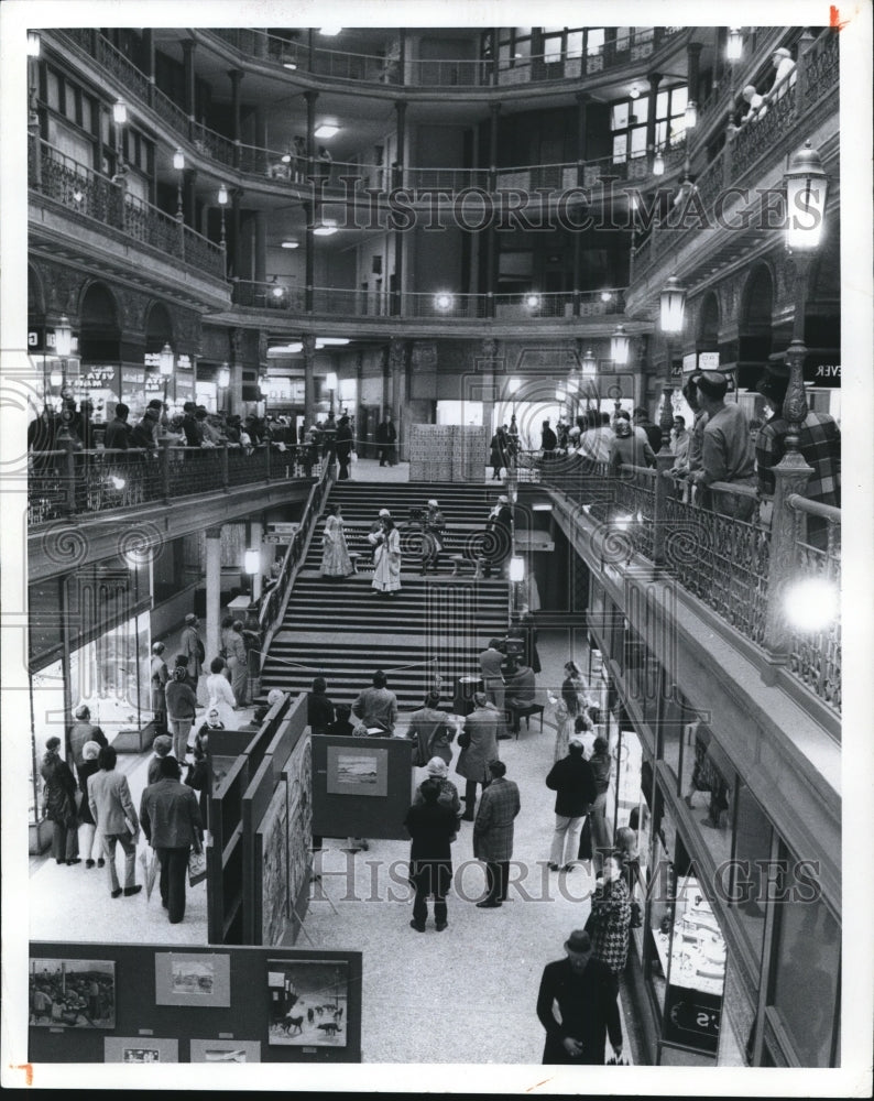 1973 Press Photo Eine Kleine Noon-musik t the Arcade Cleveland - cva81103-Historic Images