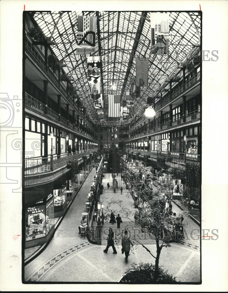 1980 Press Photo Old Arcade - Historic Images