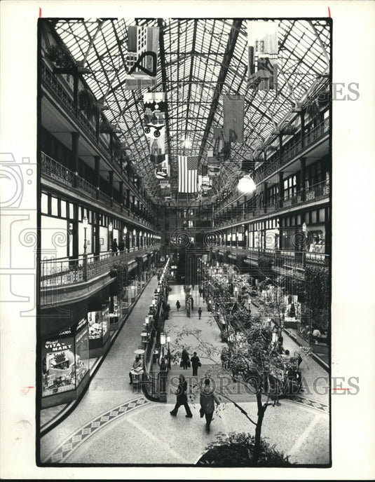 1980 Press Photo Old Arcade - Historic Images