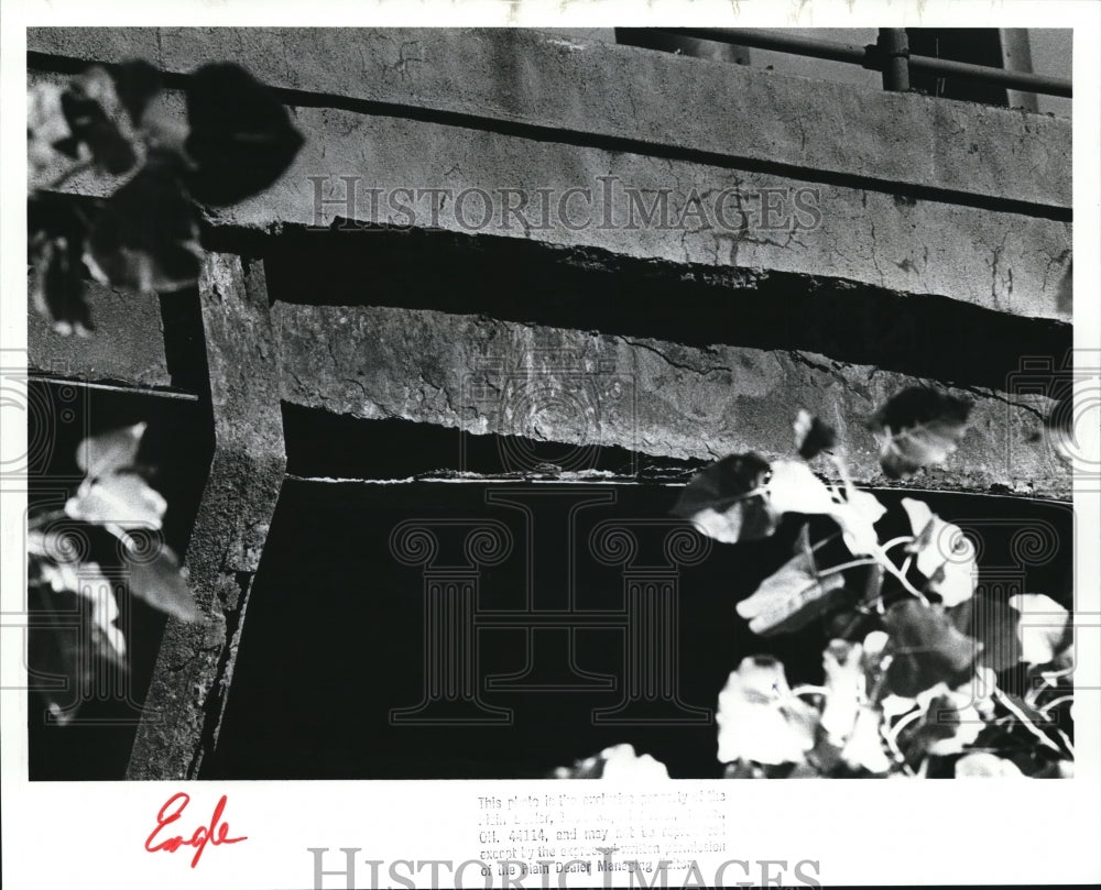 1988 Press Photo Eagle Avenue Ramp - Historic Images