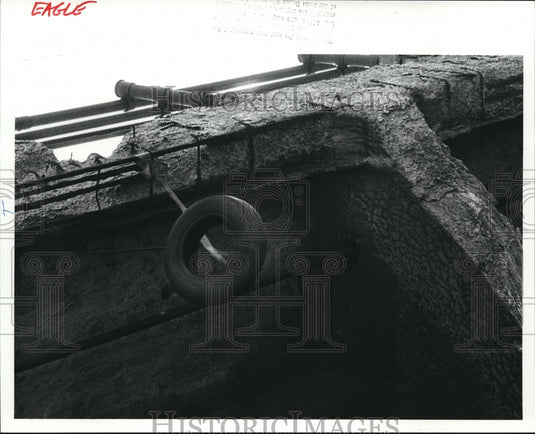 1988 Press Photo Eagle Ave ramp - Historic Images