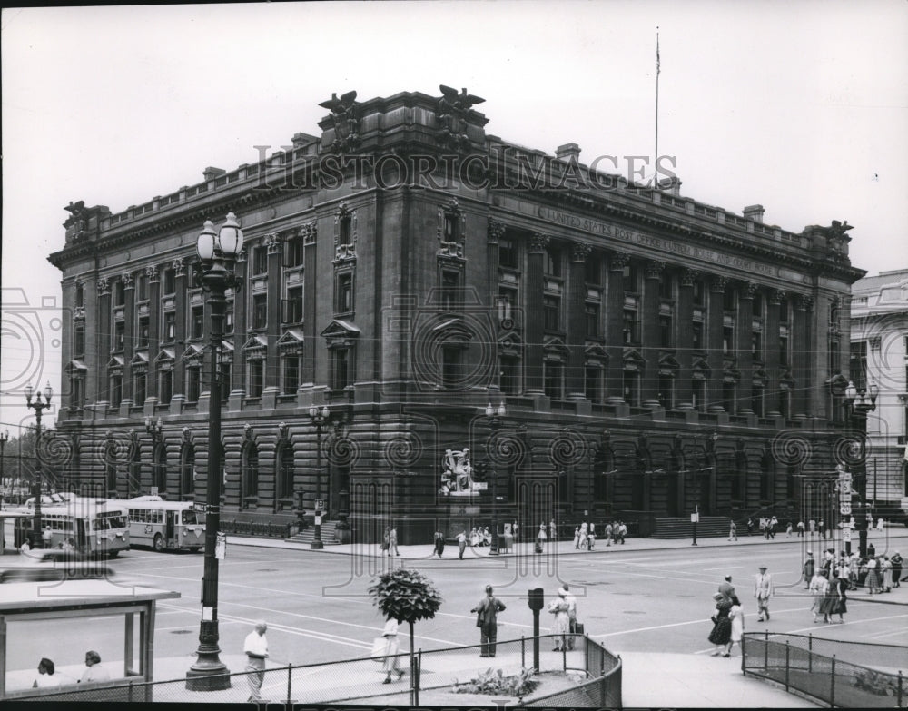 1955 Press Photo The Court House at Federal Building - cva81664 - Historic Images