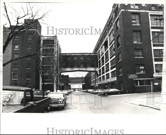 1980 Press Photo Downtown Industrial Park, 3615 Superior - Historic Images