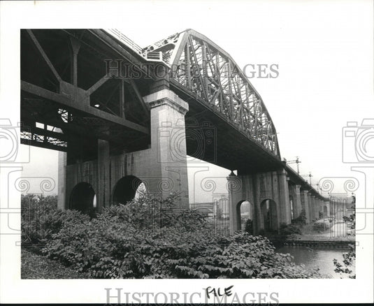 1983 Press Photo RTA Viaduct to be repaired - Historic Images