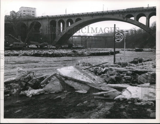 1962 Press Photo Rocky River Bridge - cva81957 - Historic Images