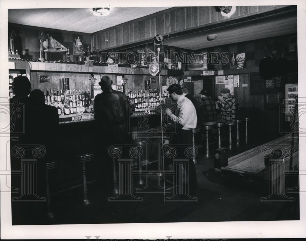 1968 Press Photo The Hells Angels at the Barto Cafe - cva82151-Historic Images