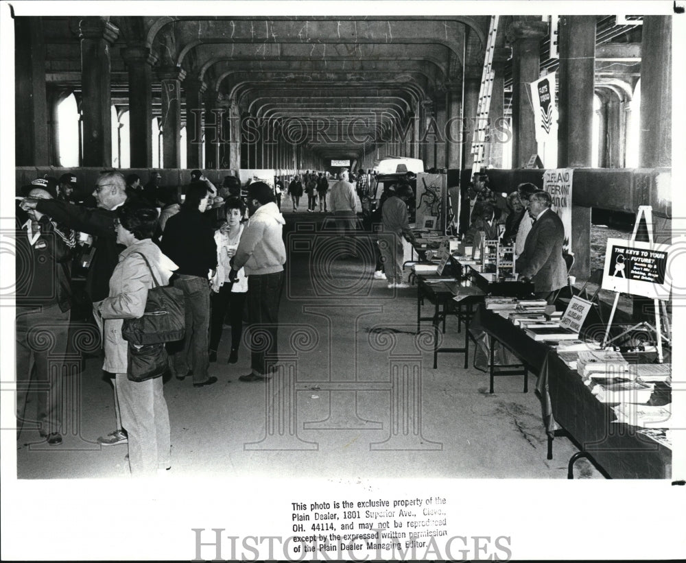 1988 Press Photo Thomas J. Neff Cuyahoga County Engineer - Historic Images