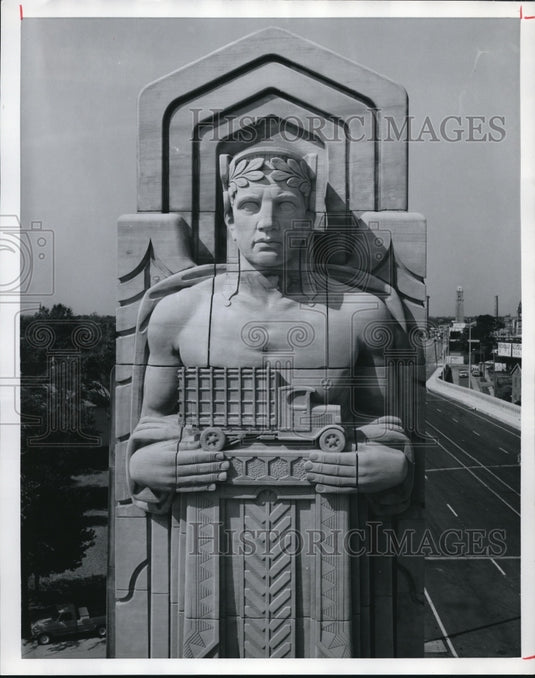 1983 Press Photo Lorain-Carnegie Bridge - Historic Images