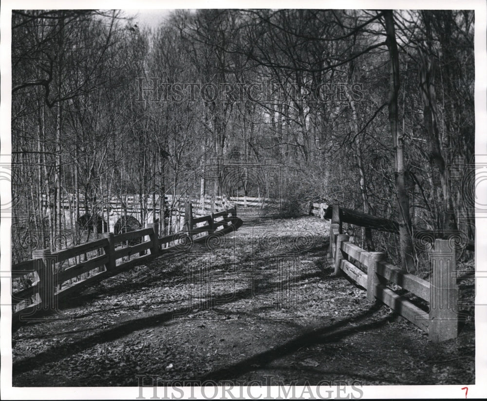 1988 Press Photo Tremaine Carriage Bridge, Euclid - Historic Images