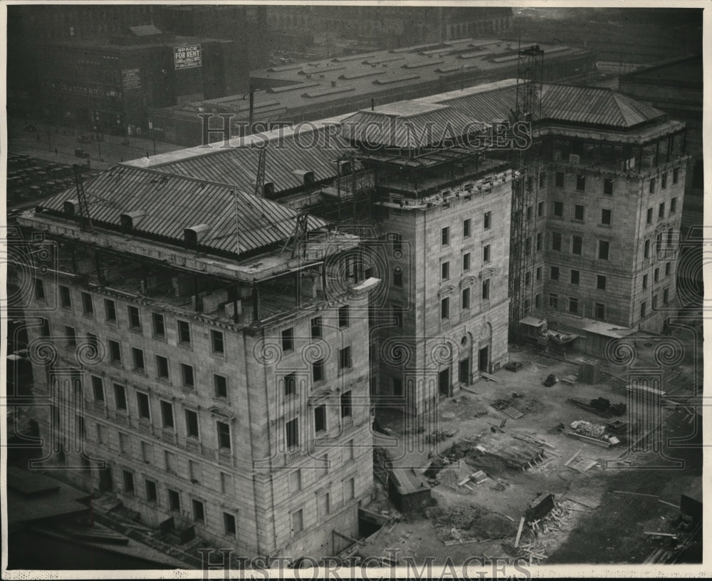 1931 The east side of the new Board of Education building  - Historic Images