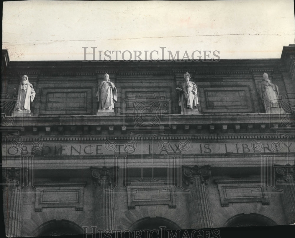 1965 Cuyahoga County Court House building, Lakeside Ave  - Historic Images