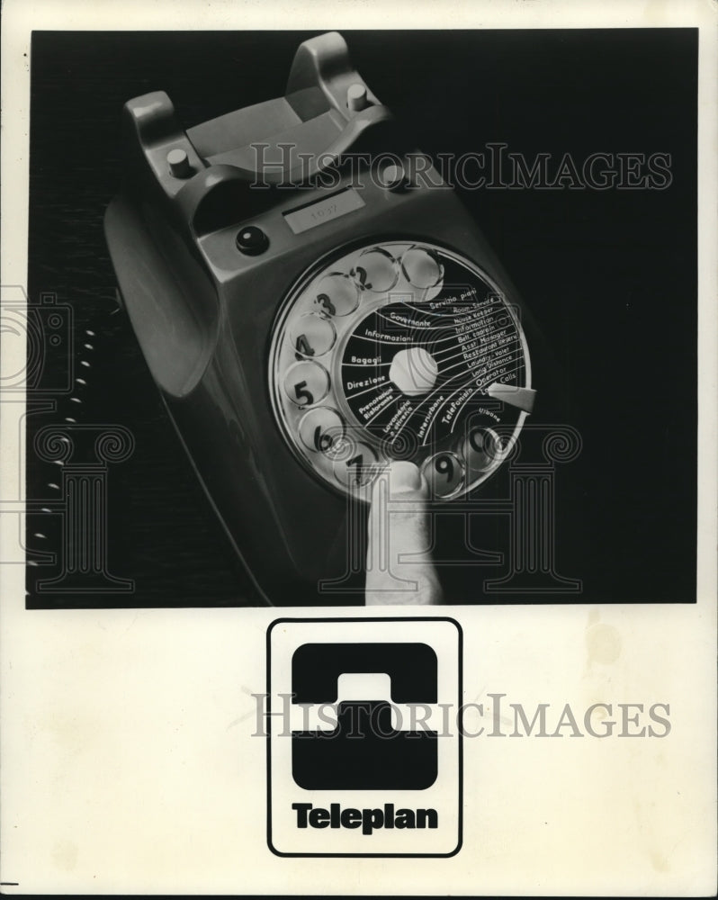 1984 Press Photo Teleplan symbol - Historic Images