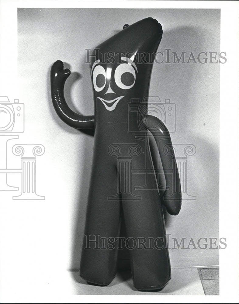 1989 Press Photo Gumby Toys. - Historic Images