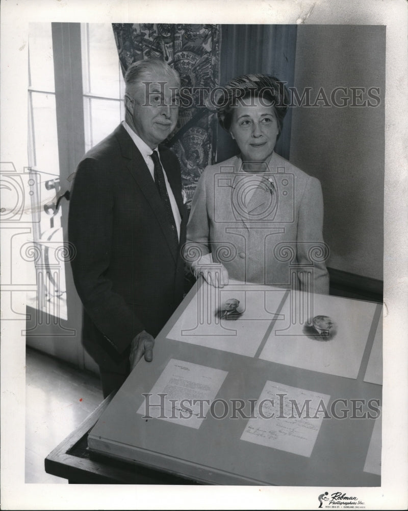 1967 Press Photo The papers of Robert J Bulkey at Western Reserve Historical Soc - Historic Images