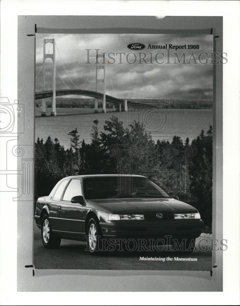 1991 Press Photo Ford Symbols & Trademarks - cva83182 - Historic Images