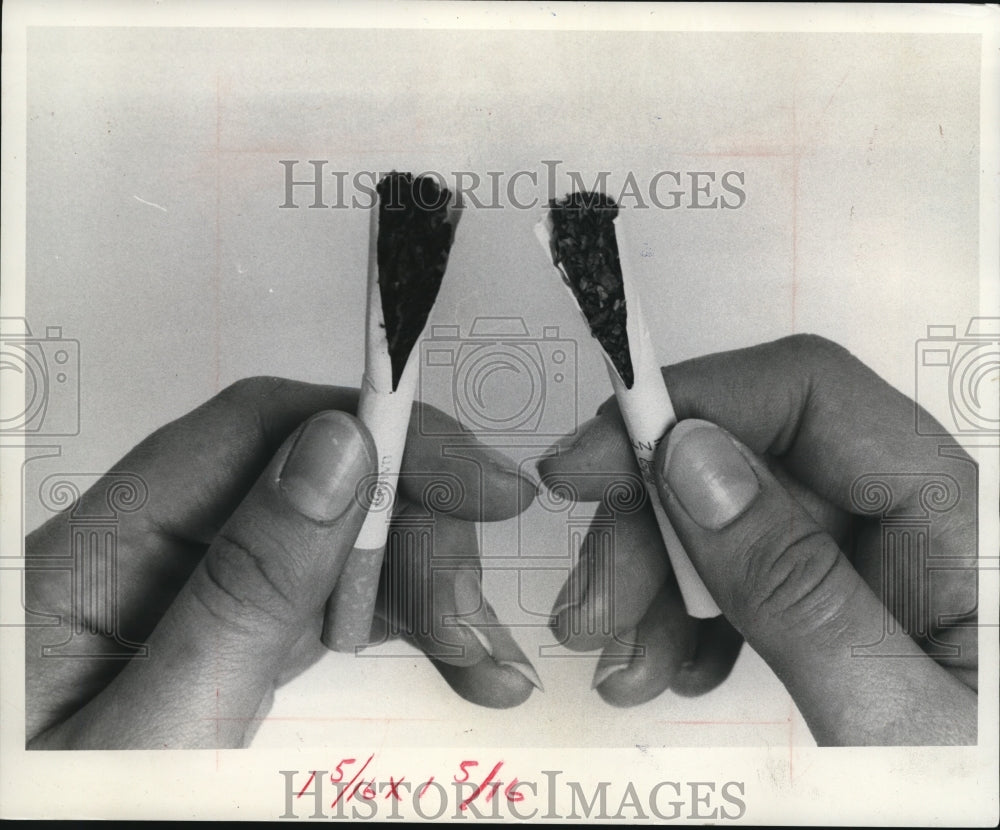 1966 Press Photo Lettuce Cigarettes - cva83248 - Historic Images