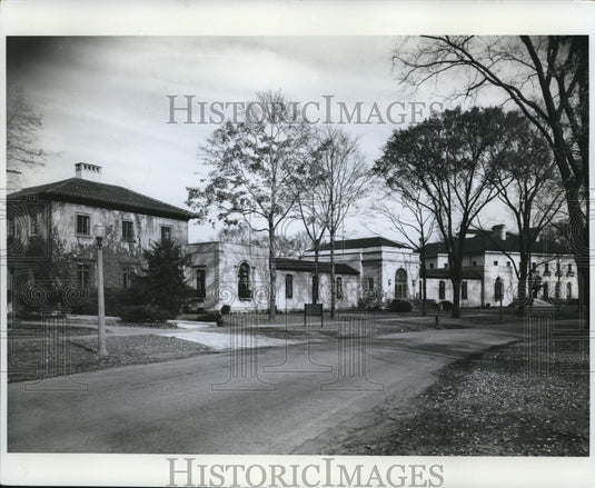 1962 Press Photo The Western Reserve Historical Society at East Boulevard - Historic Images