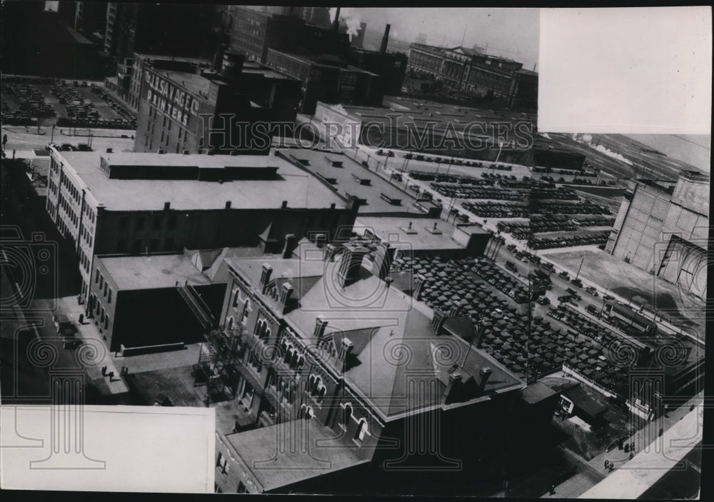 Airviews of Cleveland Streets  - Historic Images