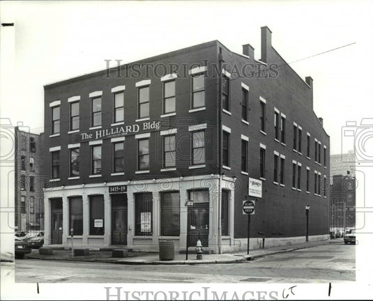 1989 Press Photo The Hilliard Building. - Historic Images
