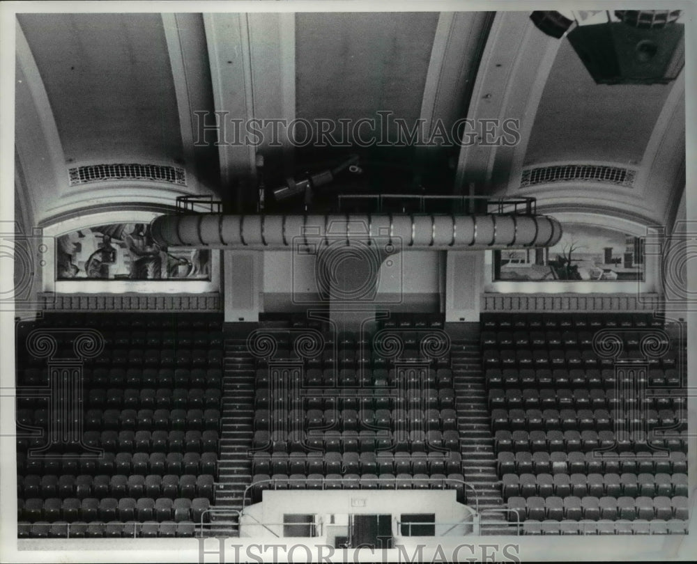 1977 Press Photo The Public Hall interior - cva84062 - Historic Images