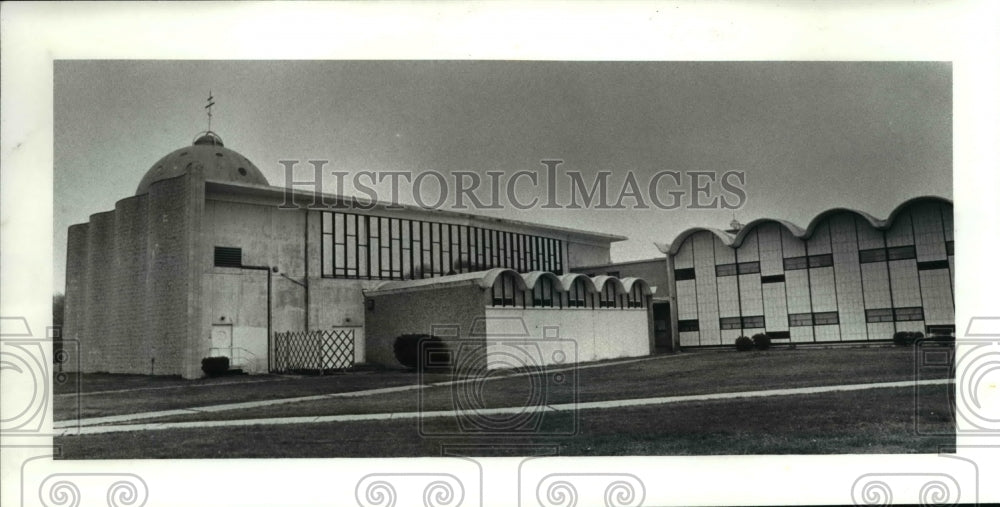 1982 Press Photo Byzantine Catholic Cathedral in Parma; St John the Baptist-Historic Images