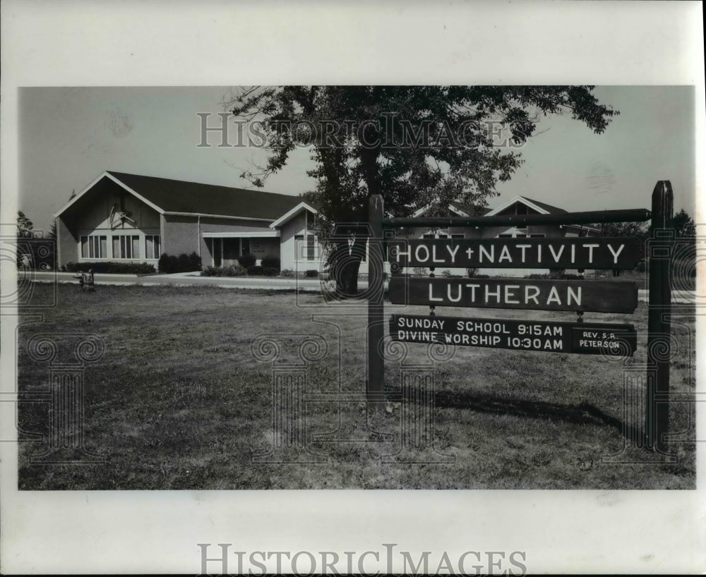 1970, The Lutheran Church of the Holy Nativity in Highland Road - Historic Images