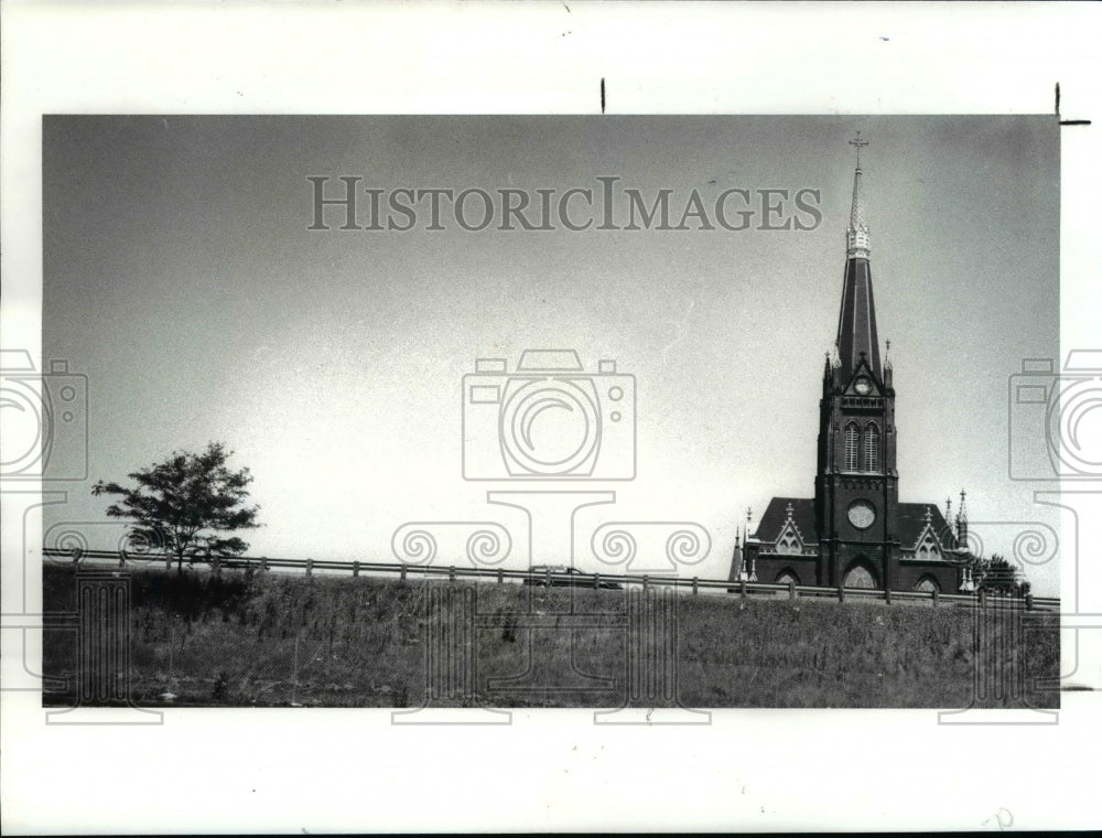 1986 Press Photo There will be little to look at from this point on Orange Ave. - Historic Images