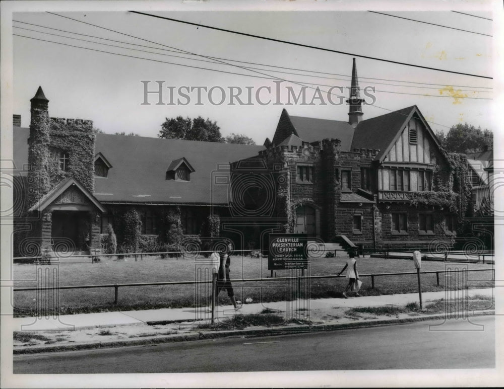 1980 Press Photo The Glensville Presbyterian Church - Historic Images