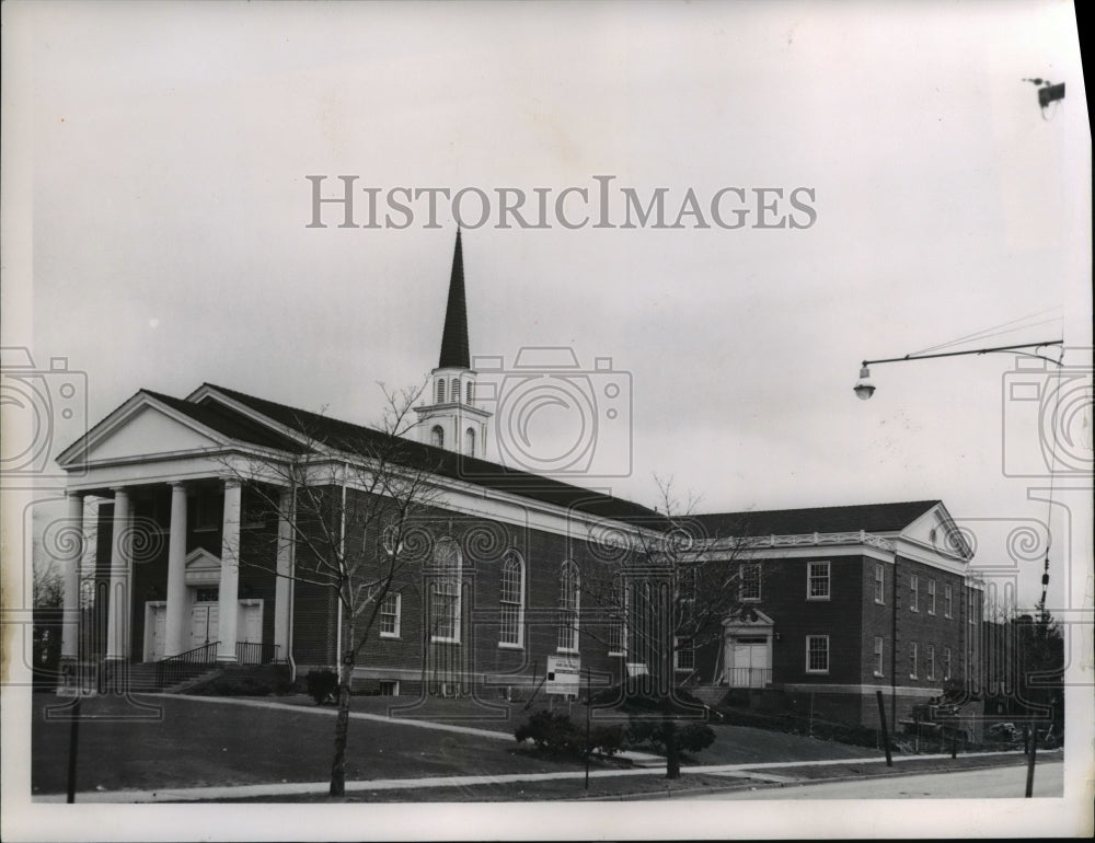 1960 Press Photo The Heights Christian Church - cva84382 - Historic Images